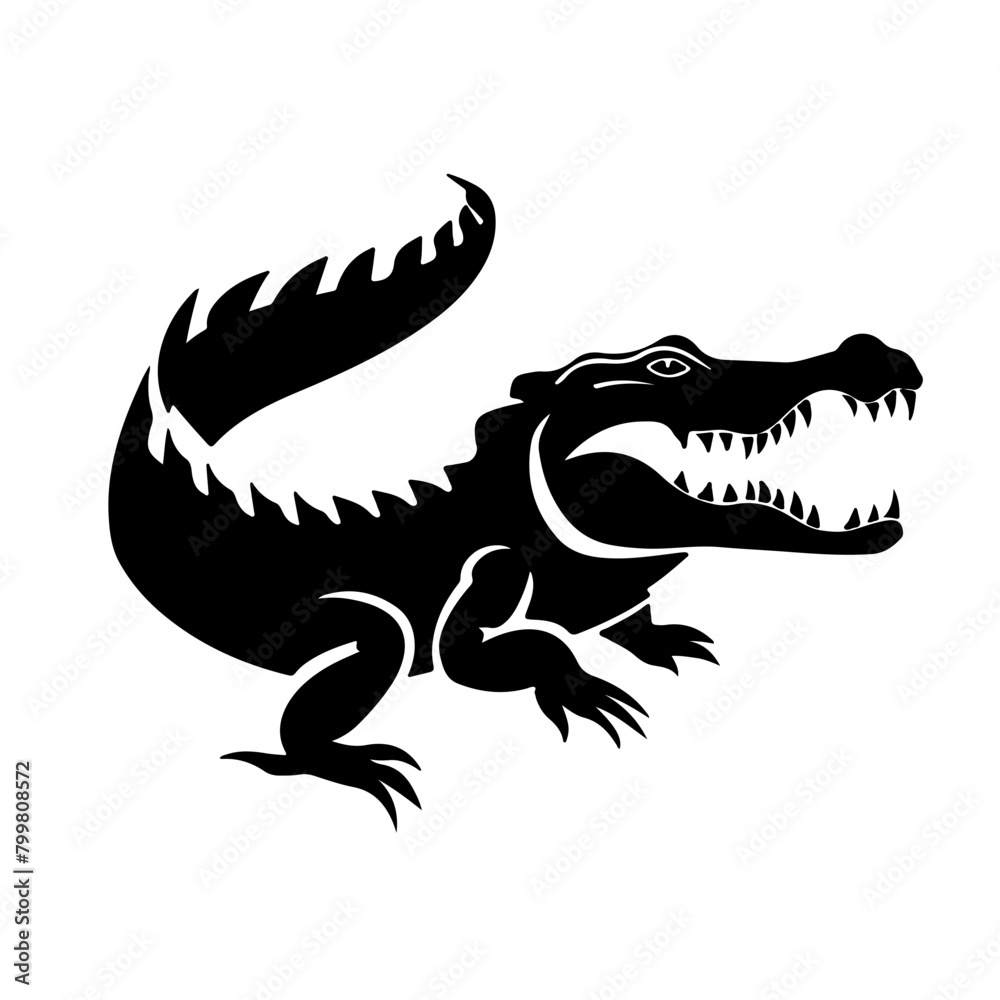 Animal silhouette icon black Animal silhouette icon black