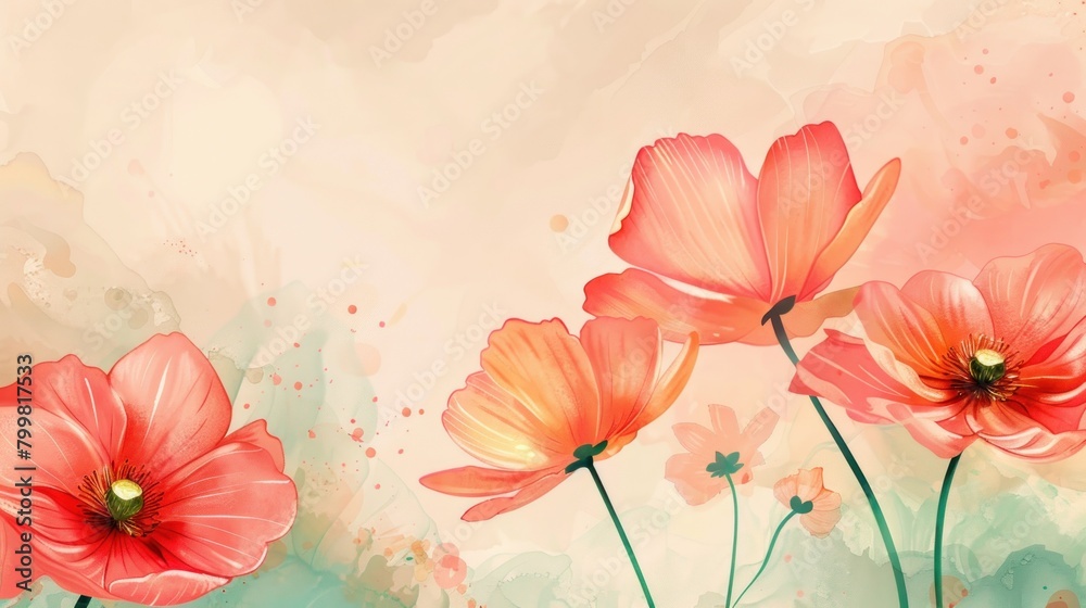 Abstract background beautiful Flowers Abstract background beautiful Flowers