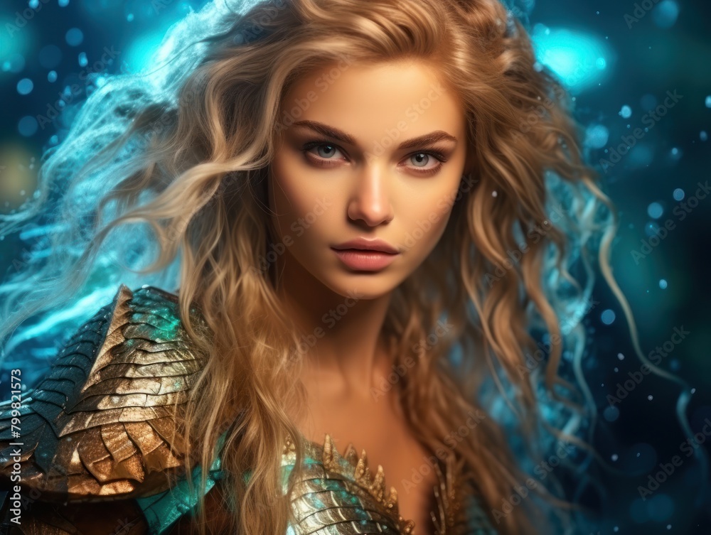 Enchanting Mermaid Portrait Enchanting Mermaid Portrait