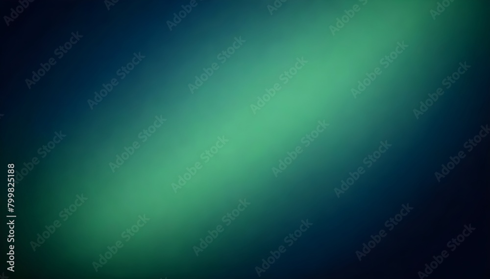 Green dark blue gradient background 