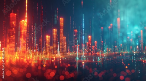 Binary cityscape