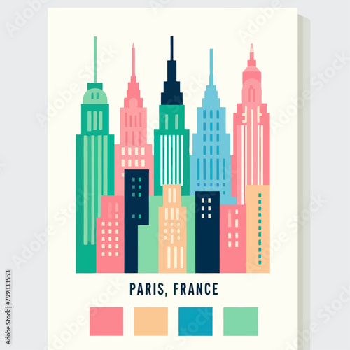 Cityscapes and Skylines: Vector Designs Featuring the World's Most Popular Destinations © Jawad