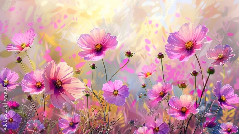 Abstract background beautiful Flowers Abstract background beautiful Flowers