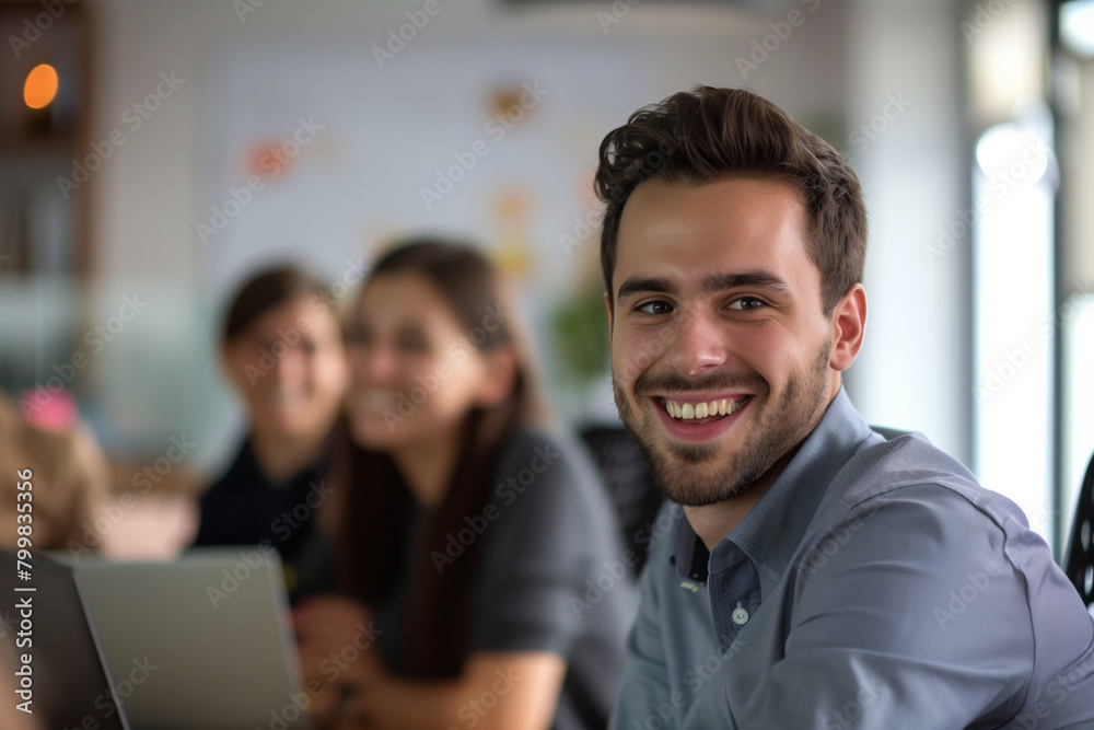 photo in an office environment as a businessman shares insights from a business plan with a coworker, with the background softly blurred, emphasizing the dialogue, photo in an office environment as a businessman shares insights from a business plan with a coworker, with the background softly blurred, emphasizing the dialogue,