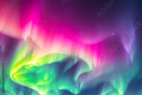  bright water-based colors like the aurora borealis 