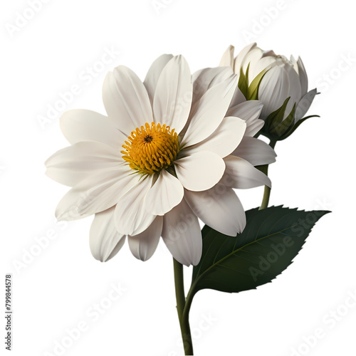 daisy isolated on white