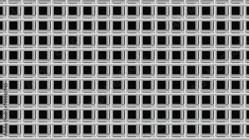 Vector or illustration. Steel grating with layer on dark tone. For background and texture.