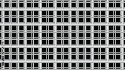 Vector or illustration. Steel grating with layer on dark tone. For background and texture.
