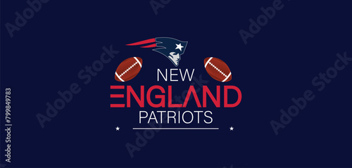 The New England Patriots Impressive Illustration Style