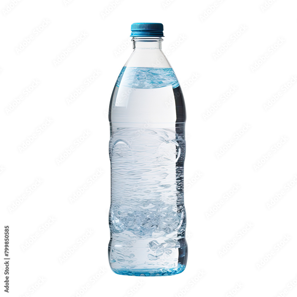 Mineral Water Bottle, Generative AI