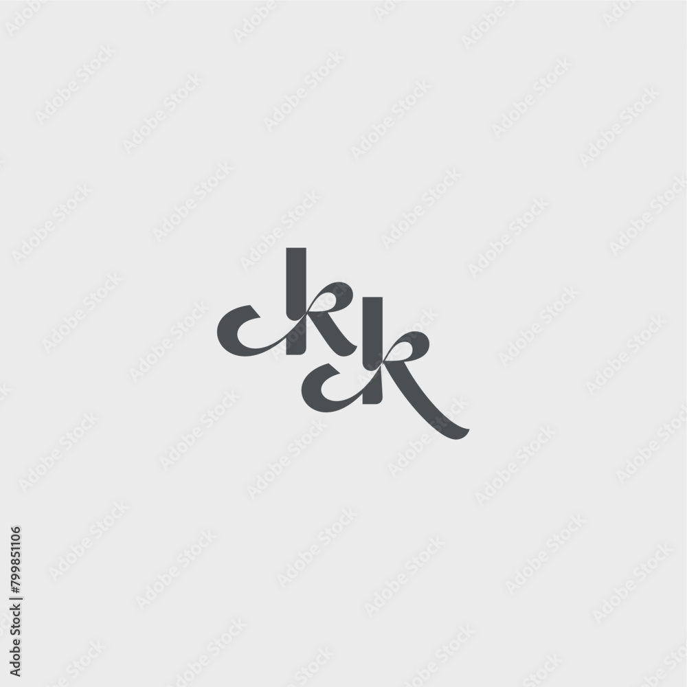 Classy black fashion beauty monogram initial logo letter simple and minimalism KK Classy black fashion beauty monogram initial logo letter simple and minimalism KK