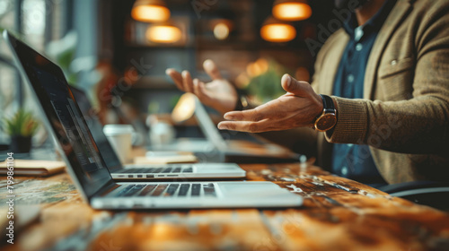 Creative Startup Environment with Engaged Team Leader