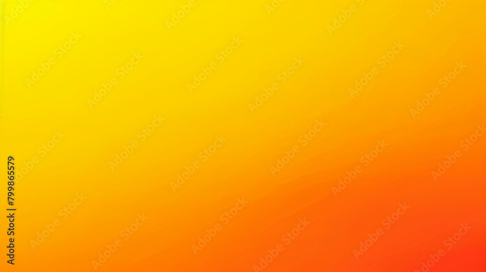 A striking gradient from neon yellow to bright orange