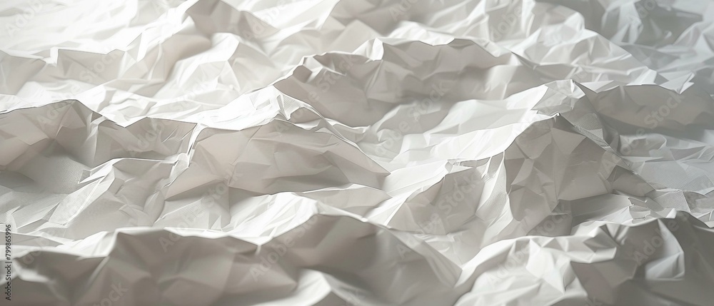Fototapeta premium Crumpled paper background
