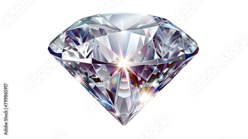diamond on transparent background. vector illustration design element for your project. 