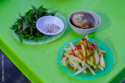 Balut eggs in Vietnam photo