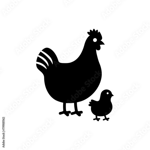 Hen and Chick Icon