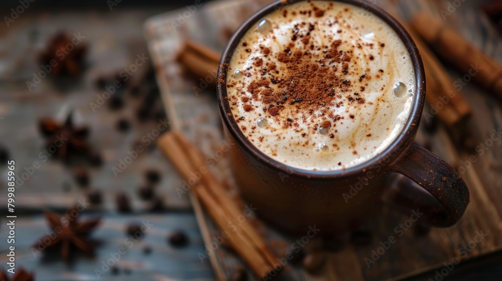 Photo of Cinnamon Coffee Wide Angle Lens