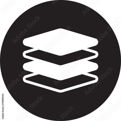 layers glyph icon