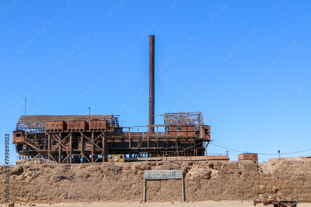 abandoned factory in the desert abandoned factory in the desert