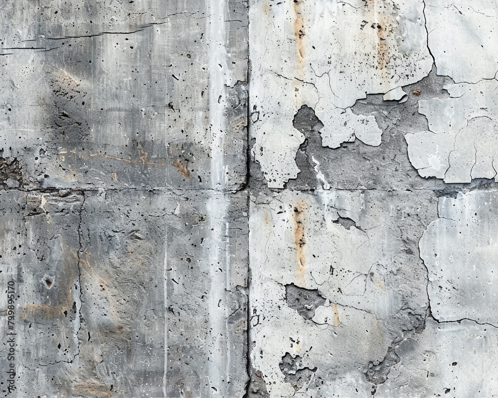 Obraz premium Gray concrete wall, abstract texture background