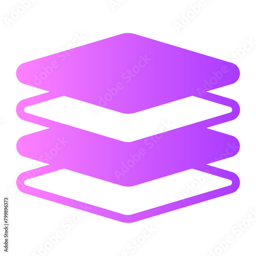 layers gradient icon
