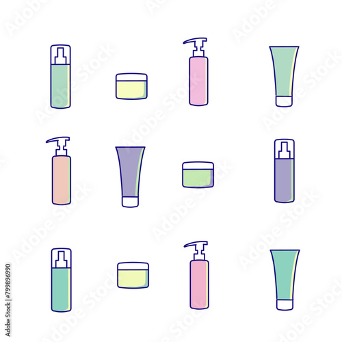 ポップで可愛い基礎化粧品