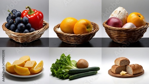 Fresh vegetables and fruits