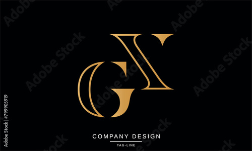 Free Download GX, XG Abstract Letters Logo Monogram Design Icon Font - GFXLoad