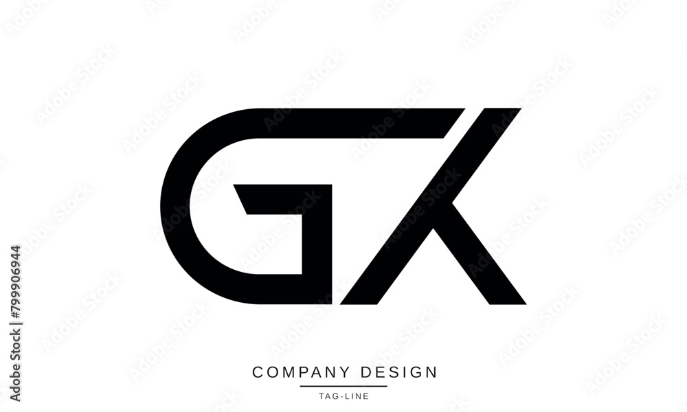 GX, XG Abstract Letters Logo Monogram Design Icon Font GX, XG Abstract Letters Logo Monogram Design Icon Font