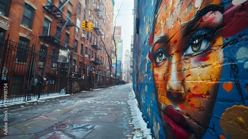 graffiti on the wall