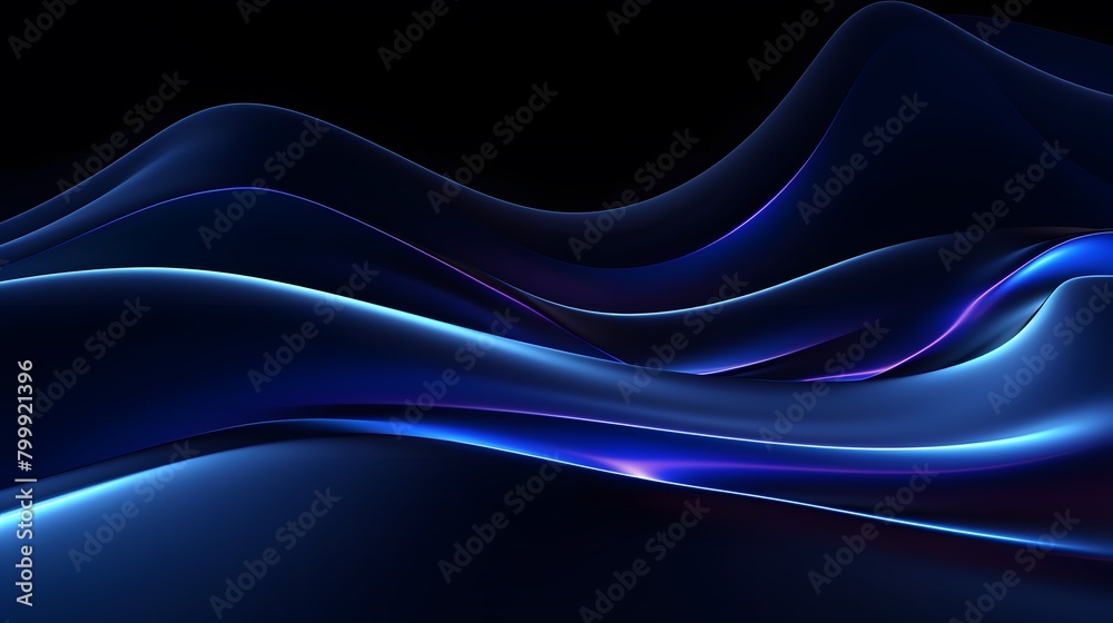 3d render, abstract minimal neon background with glowing wavy line. Dark wall illuminated with led lamps. Blue futuristic wallpaper
3d render, abstract minimal neon background with glowing wavy line. Dark wall illuminated with led lamps. Blue futuristic wallpaper