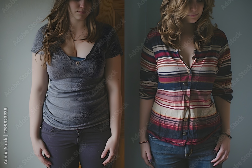 Dramatic Weight Loss Transformation:Captivating Portraits Showcasing Before and After Dramatic Weight Loss Transformation:Captivating Portraits Showcasing Before and After
