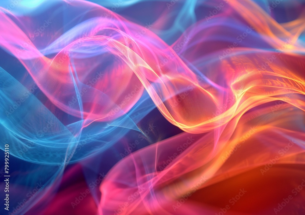 Abstract Colorful Light Waves Flowing Dynamic Background Wallpaper Abstract Colorful Light Waves Flowing Dynamic Background Wallpaper