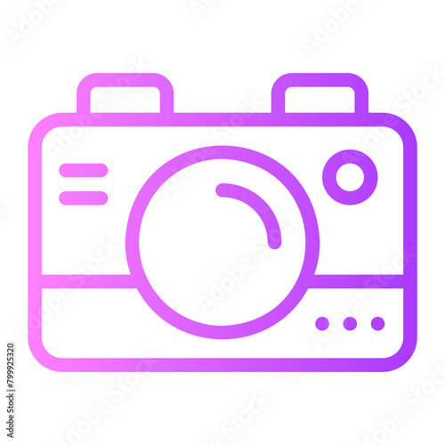 camera gradient icon