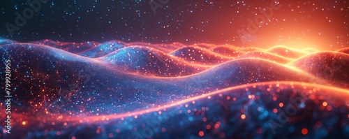 Futuristic Light Trails Merge in Dynamic Arrow Formation, Abstract 4K Wallpaper