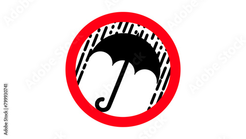 antidepressant emblem, red and black isolated silhouette