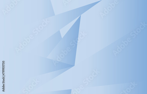 Fondo de capas azules triangulares superpuestas.  photo