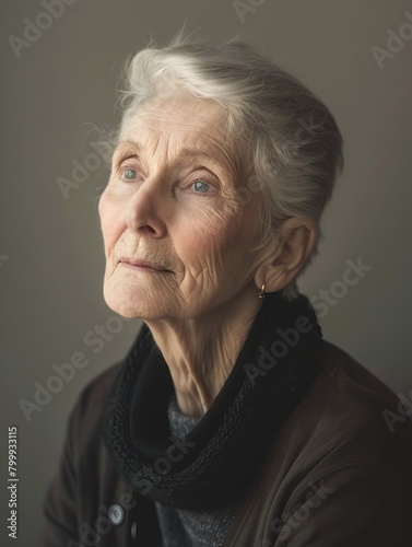 Portrait of an elderly woman © Aline