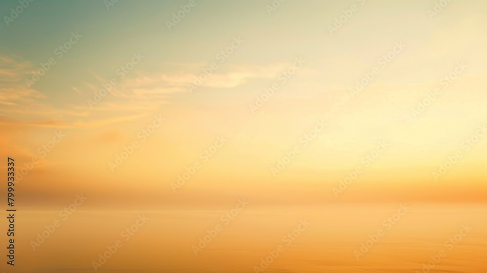 A dreamy sunset sky with delicate cloud wisps, radiating warmth and a gentle close to the day.