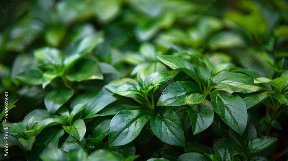 Sunlight bathes a collection of basil leaves, highlighting the fresh, vibrant green that symbolizes growth and health. Sunlight bathes a collection of basil leaves, highlighting the fresh, vibrant green that symbolizes growth and health.