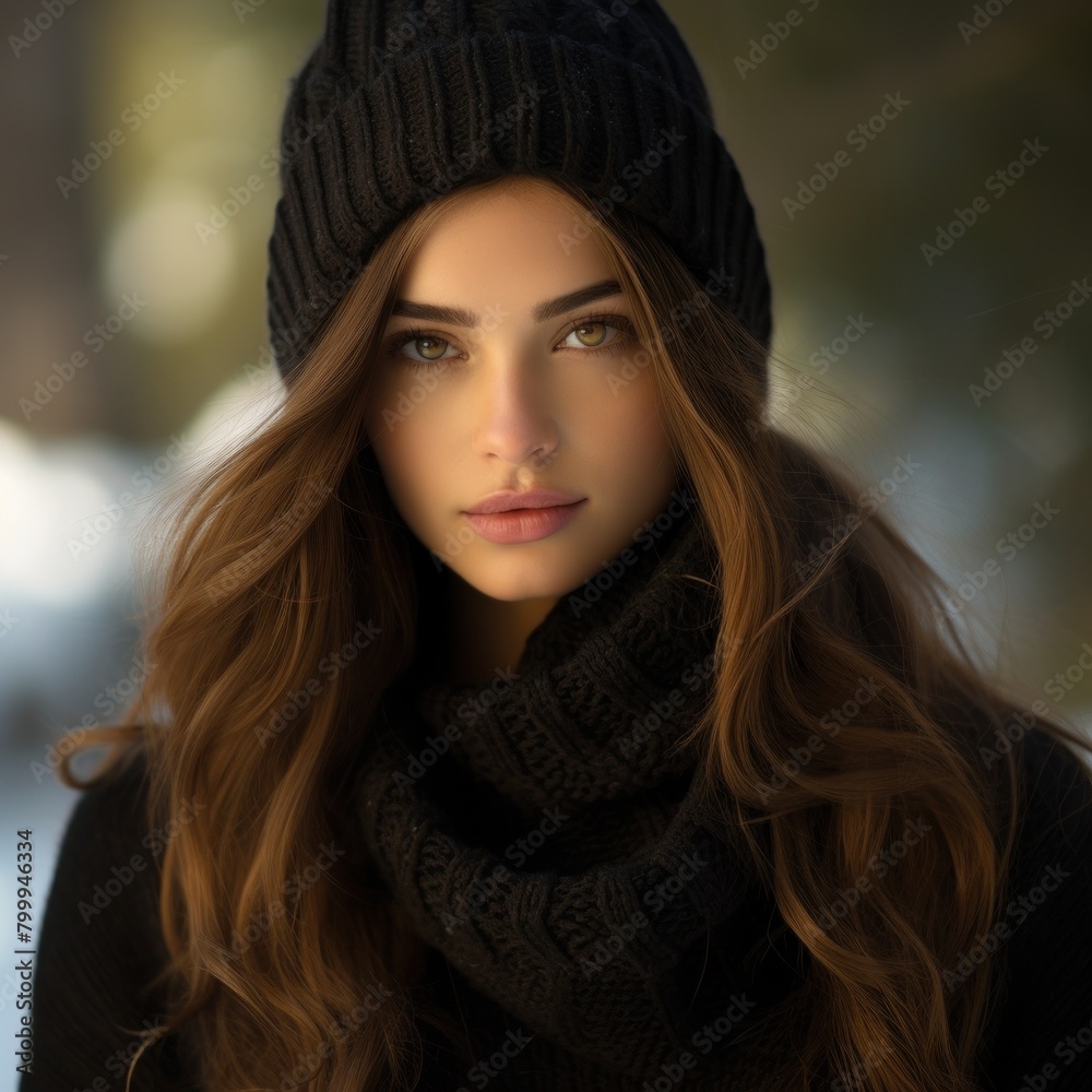 Captivating Winter Portrait Captivating Winter Portrait