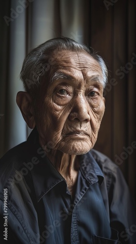 Portrait of an elderly man © Aline