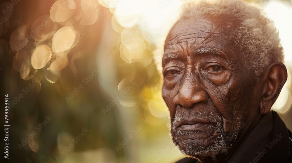 Portrait of an elderly man