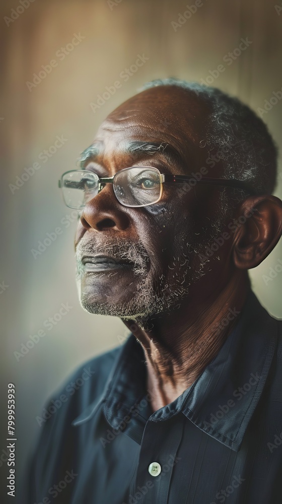 Portrait of an elderly man Portrait of an elderly man