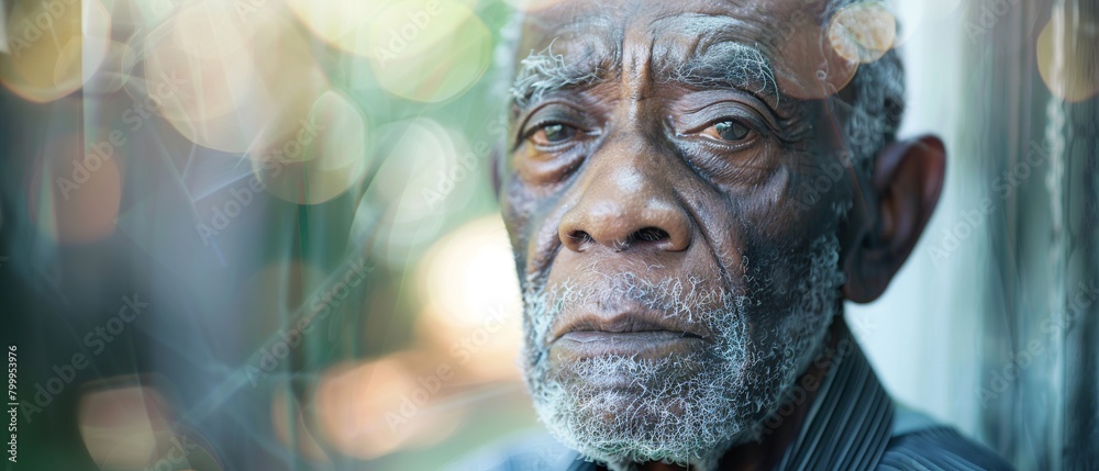 Portrait of an elderly man