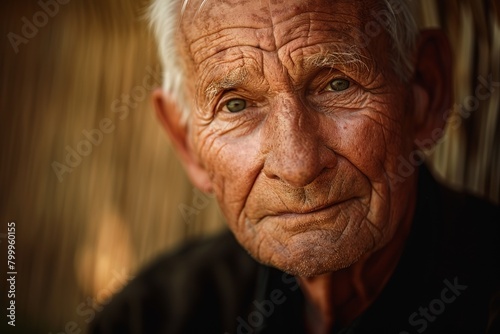 Portrait of an elderly man