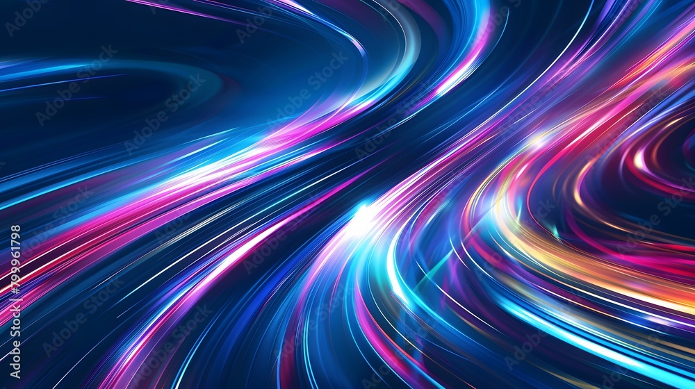 Modern abstract high-speed movement. Colorful dynamic motion on blue background. Movement technology pattern for banner or poster design background concept. Modern abstract high-speed movement. Colorful dynamic motion on blue background. Movement technology pattern for banner or poster design background concept.