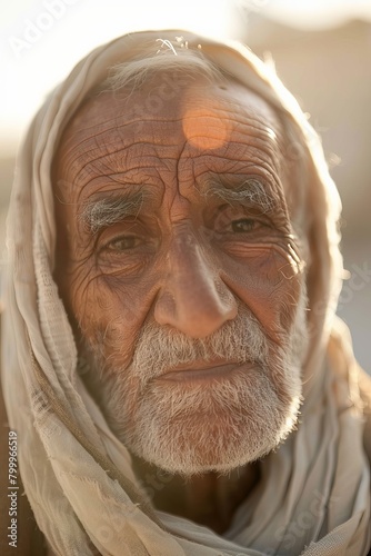 Portrait of an elderly man