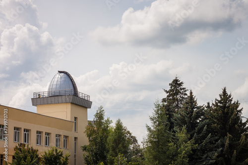 The building of the school observatory. Ukraine